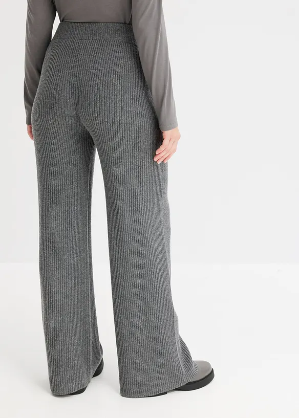 Pantalon palazzo côtelé, bonprix