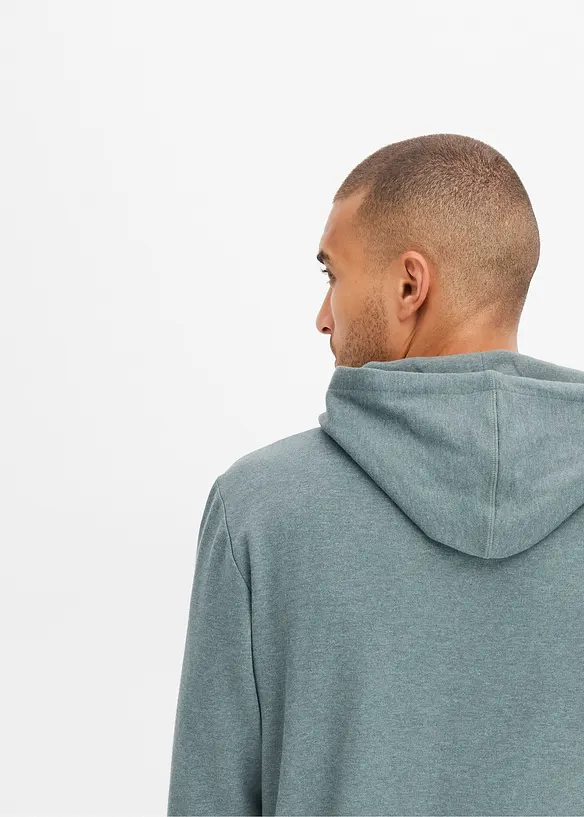 Sweat à capuche chiné, bonprix