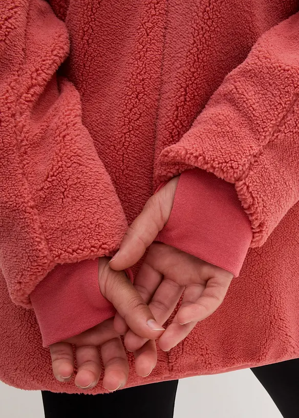 Veste en polaire peluche, bonprix