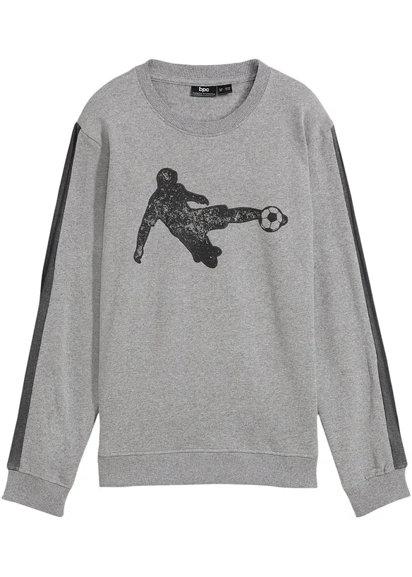 Sweat en doux coton mélangé, bonprix