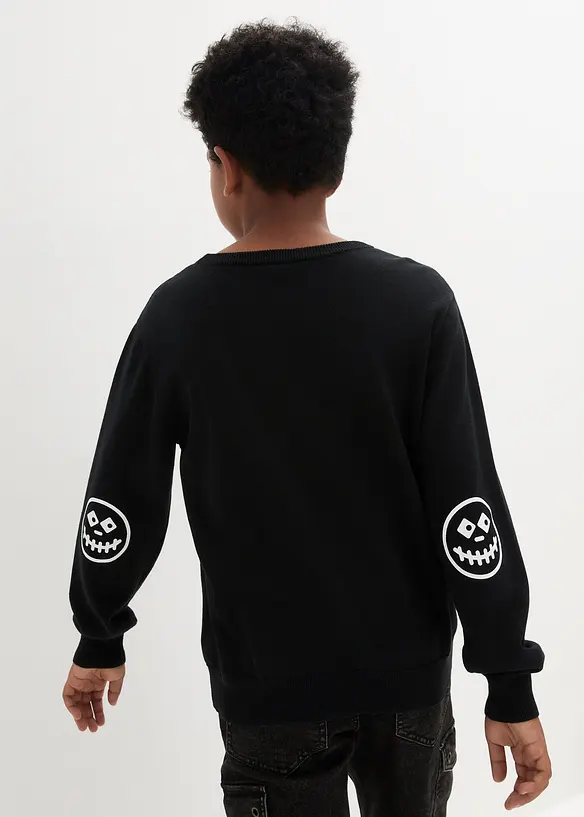 Pull en fine maille 100% coton, bonprix