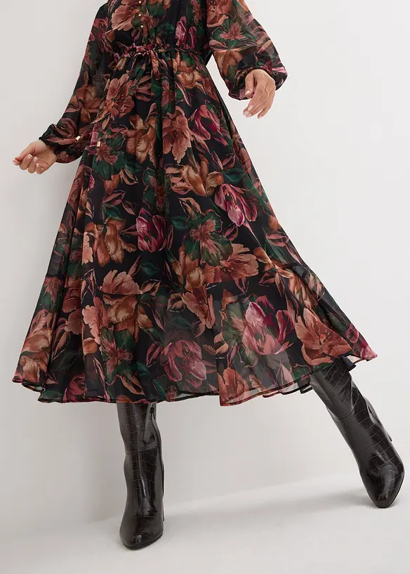 Robe en mousseline, bonprix