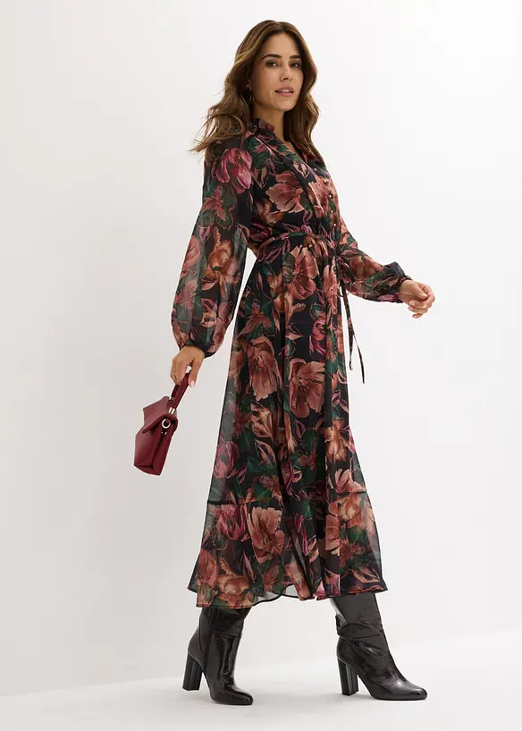 Robe en mousseline, bonprix