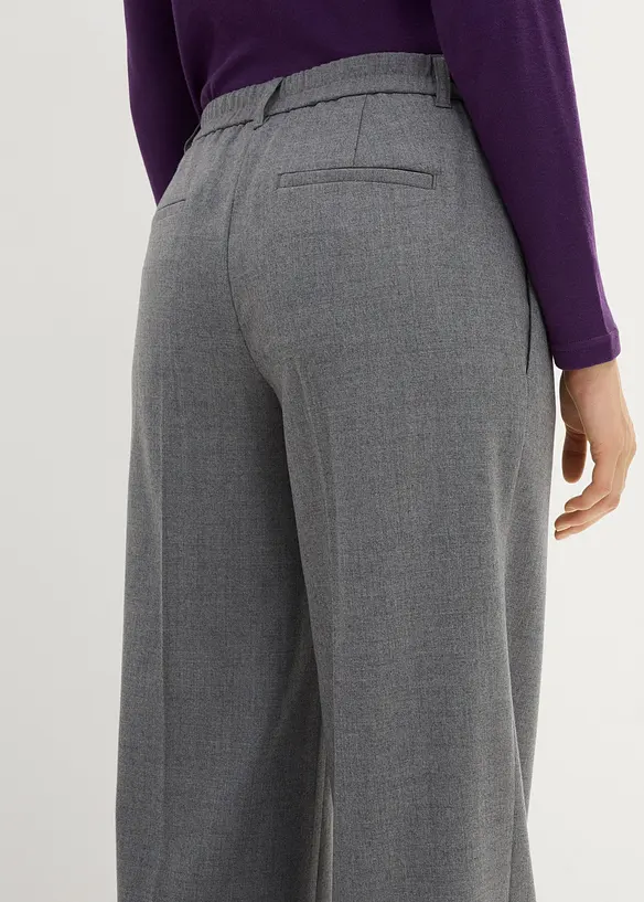Pantalon à pinces en laine, bonprix