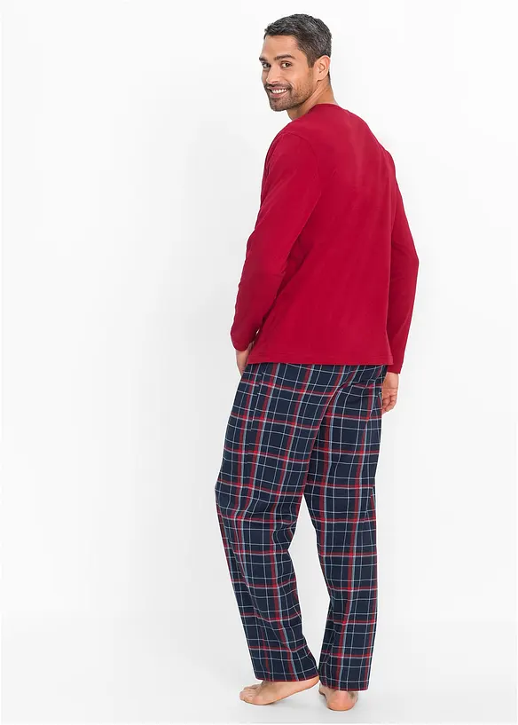 Pyjama 100% coton à manches longues, bonprix