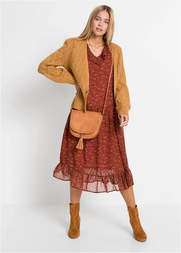 Gilet en fine maille, bonprix