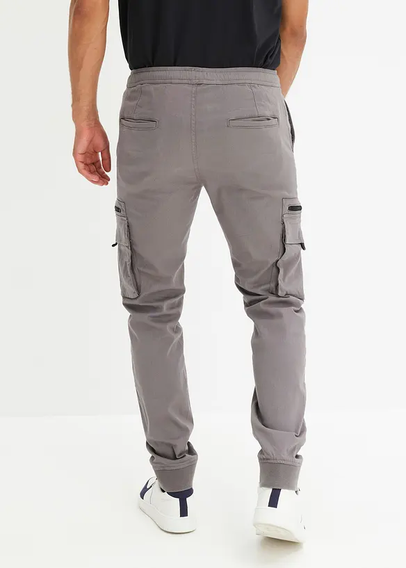 Pantalon extensible à poches cargo, regular, bonprix