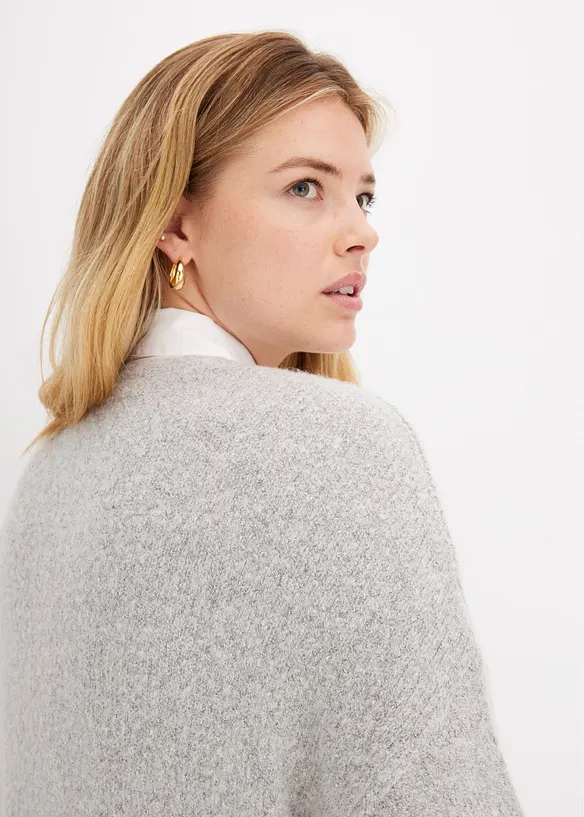 Gilet en maille oversize, bonprix