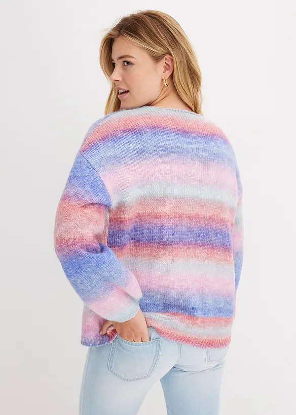 Gilet en grosse maille, bonprix