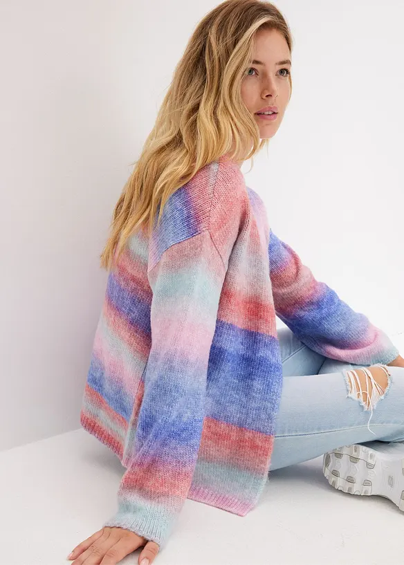 Gilet en grosse maille, bonprix