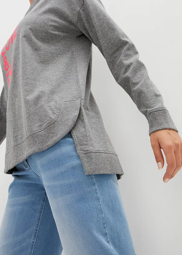 T-shirt à imprimé fluo, bonprix