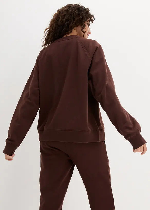 Sweat oversize 100% coton épais, bonprix