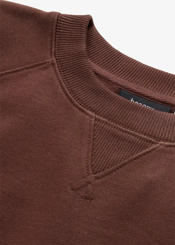 Sweat oversize 100% coton épais, bonprix