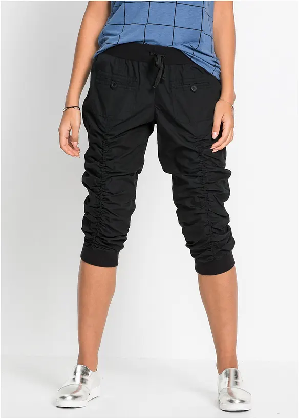 Pantalon 3/4, 100% coton, bonprix