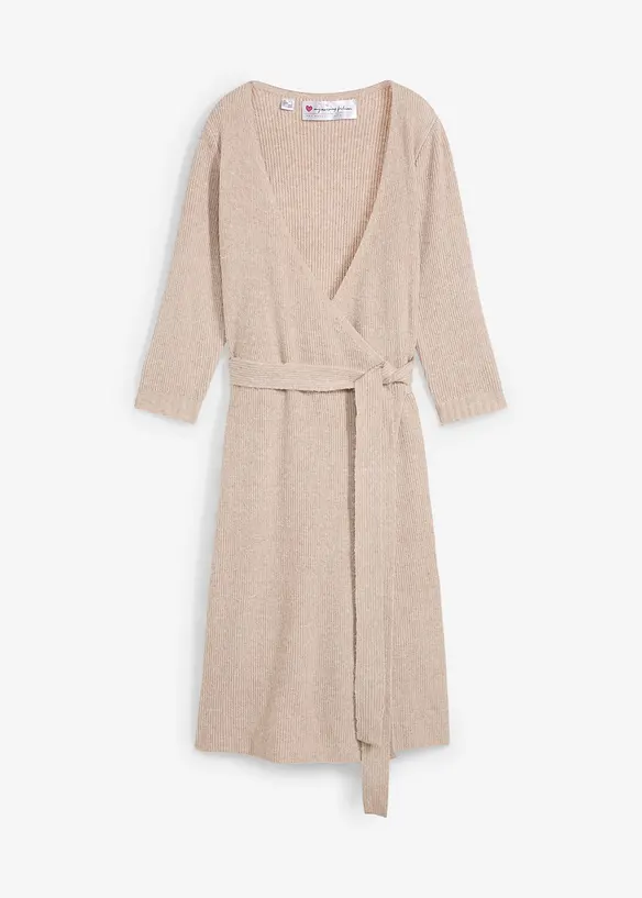 Robe de grossesse/d’allaitement en maille ultra douce à manches 3/4, bonprix