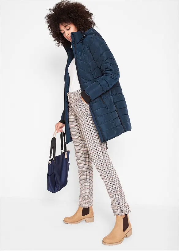 Doudoune longue et matelassée, bonprix