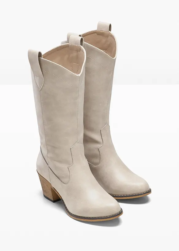 Bottes esprit santiags, bonprix
