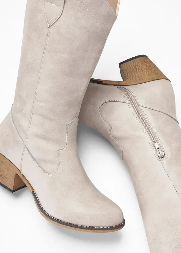 Bottes esprit santiags, bonprix