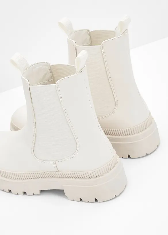 Bottines Chelsea à semelle crantée, bonprix