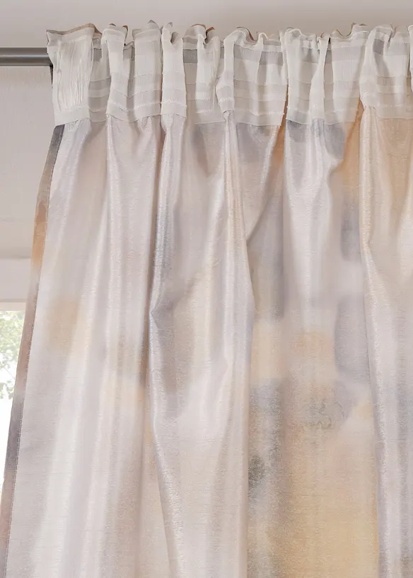 Rideau panneau imprimé prêt à poser (1 pce), bonprix