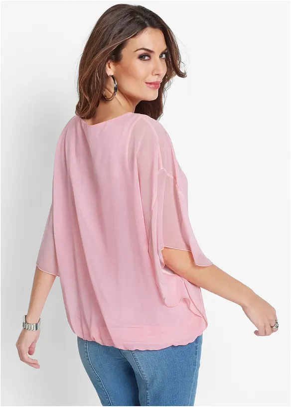 Blouse en mousseline, bonprix