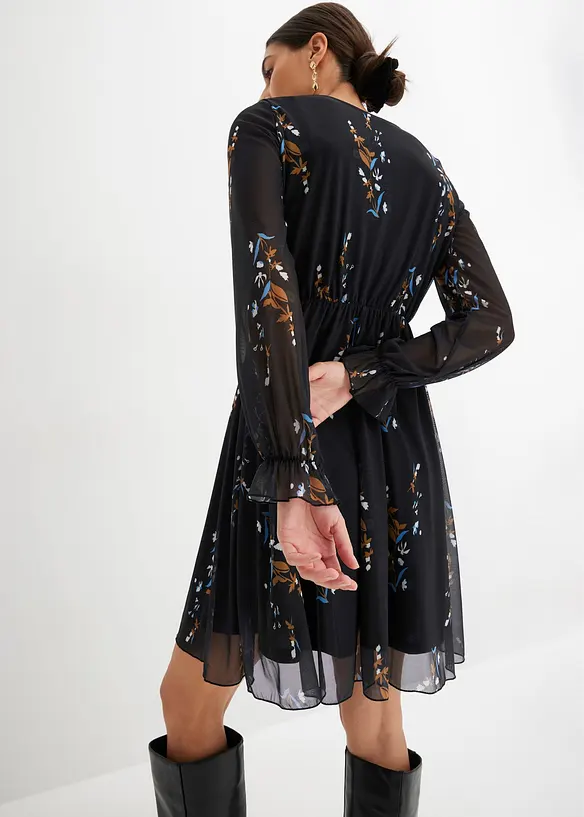 Robe en mesh, bonprix