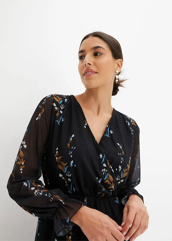 Robe en mesh, bonprix