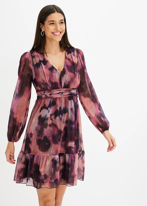 Robe en mesh, bonprix