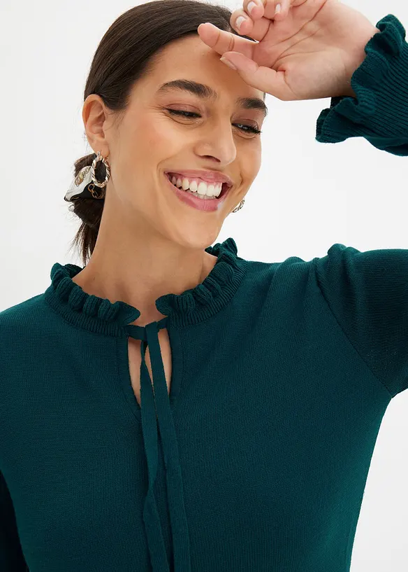 Robe en maille, bonprix