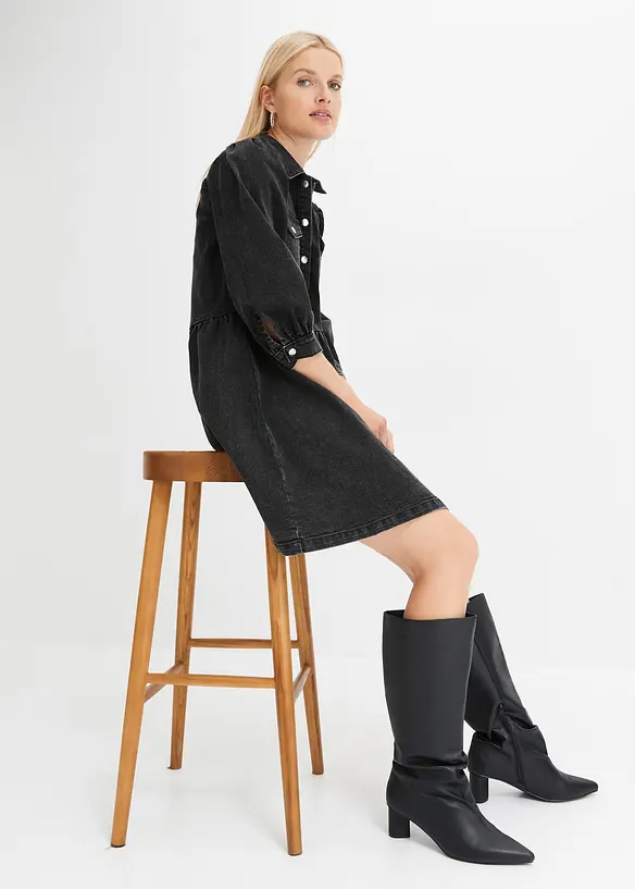 Robe en jean, bonprix