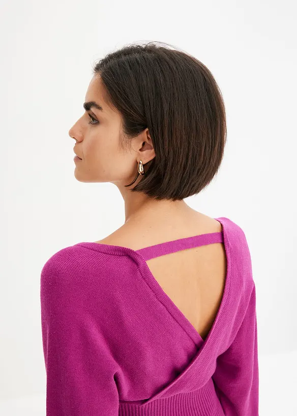 Pull fluide en viscose mélangée, bonprix