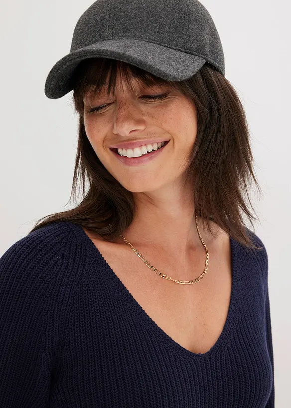 Pull côtelé 100% coton, bonprix