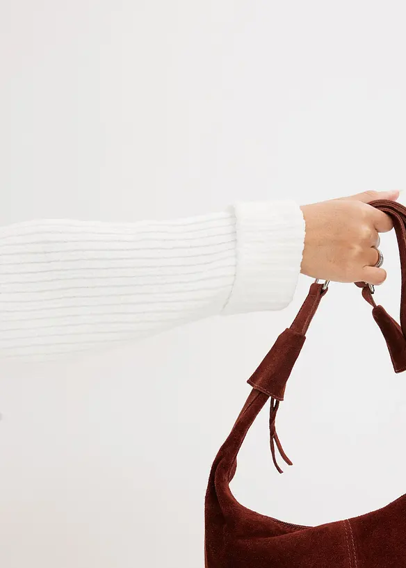 Pull oversize en maille chenille toute douce, bonprix