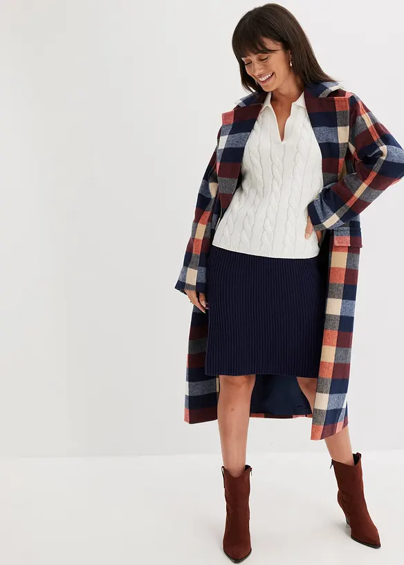 Pull oversize doux contenant du cachemire, bonprix