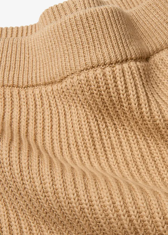 Jupe en maille 100% coton, bonprix