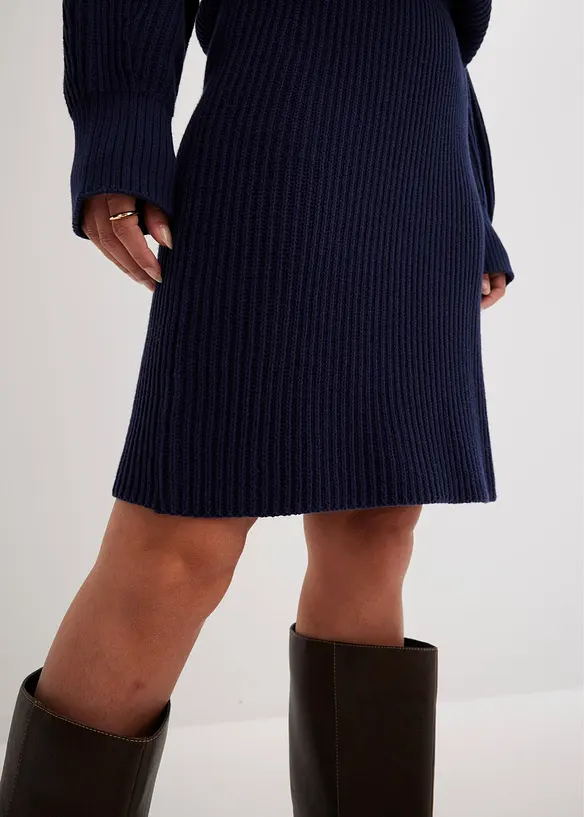 Jupe en maille 100% coton, bonprix