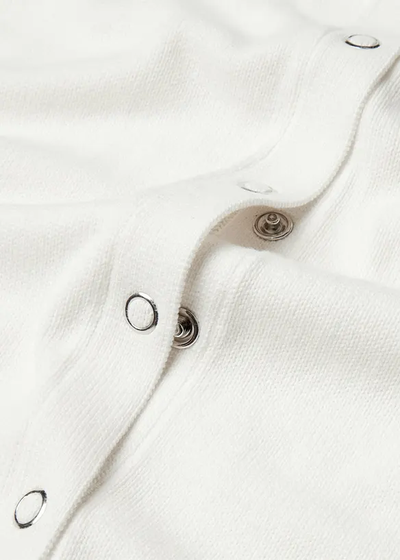 Gilet en maille 100% coton, bonprix