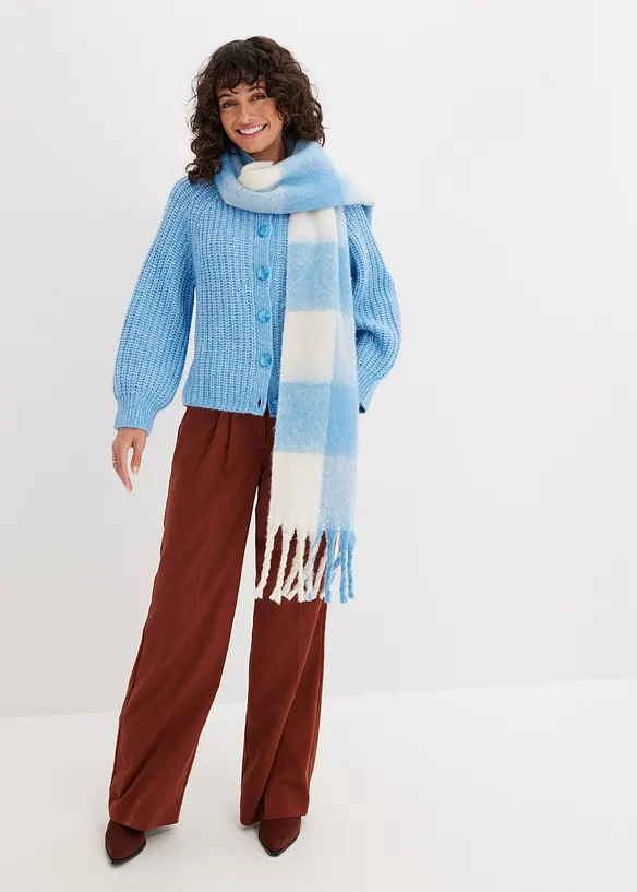 Gilet en maille oversize, bonprix