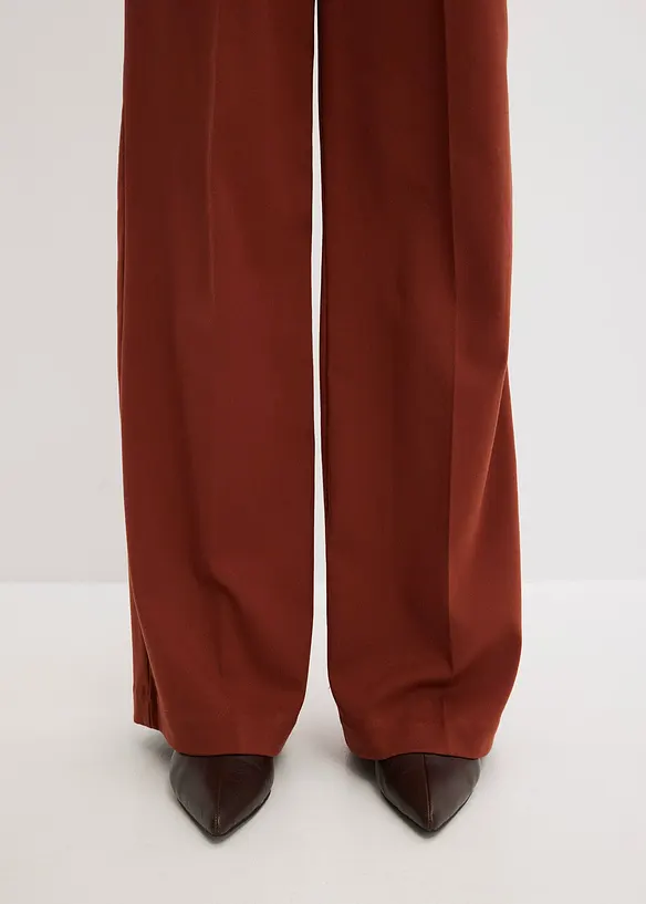Pantalon large à pinces, bonprix