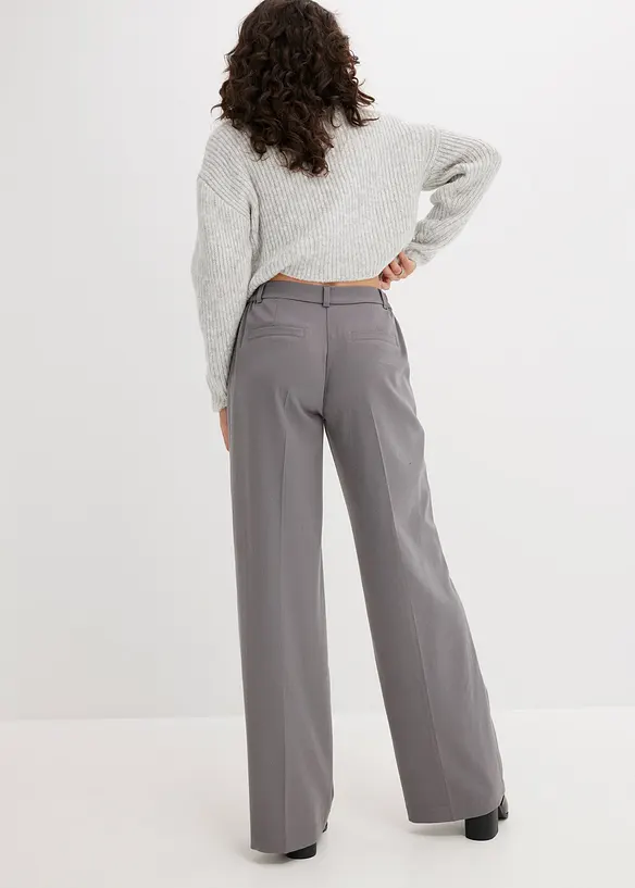 Pantalon large à pinces, bonprix