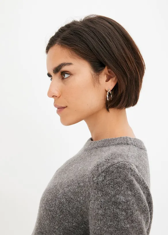 Pull à manches ballon, bonprix