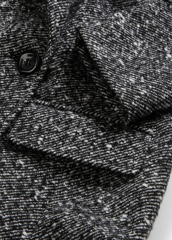 Manteau texturé en laine, bonprix