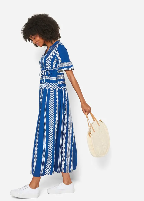 Robe de grossesse et d’allaitement en viscose fluide, bonprix