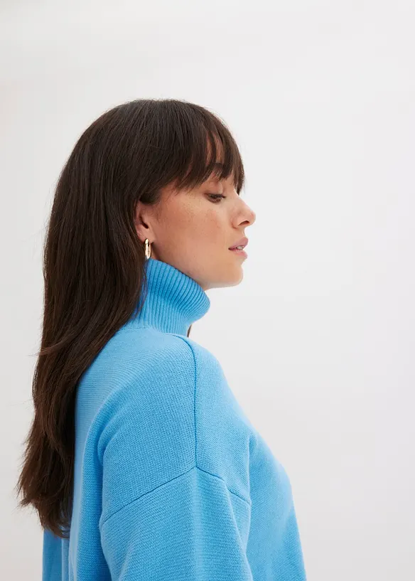 Pull côtelé 100% coton, bonprix