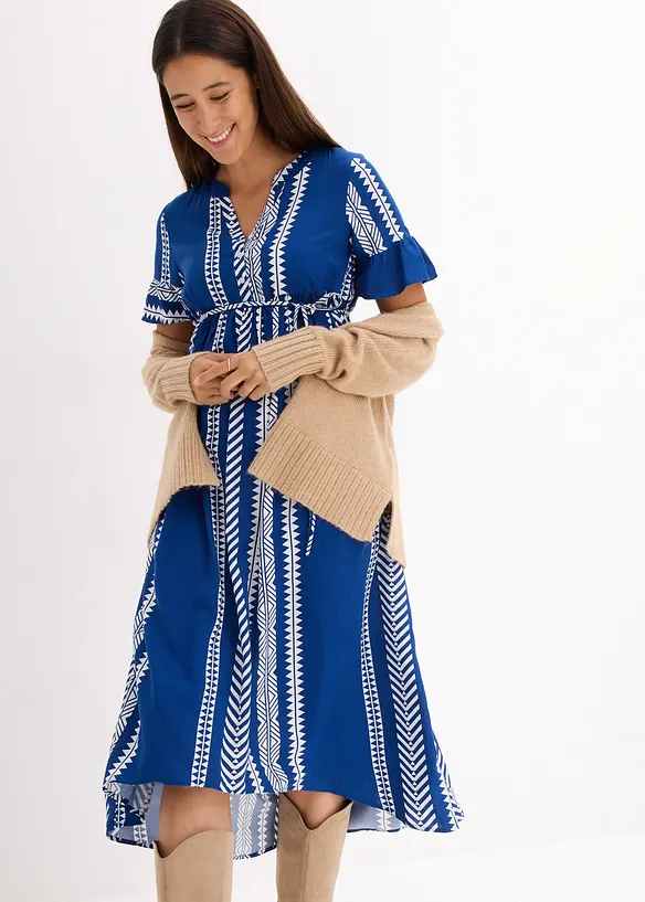 Robe de grossesse et d&rsquo;allaitement en viscose fluide, bonprix