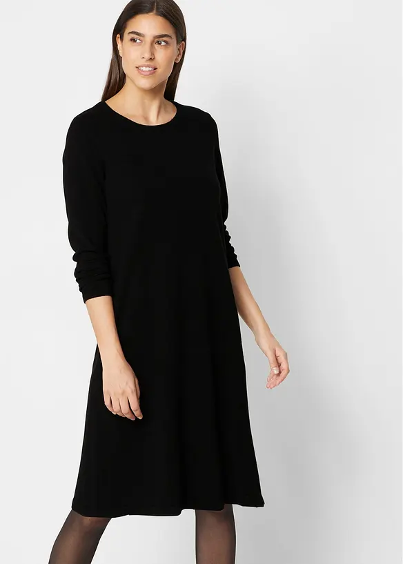 Robe pull en coton majoritaire, bonprix