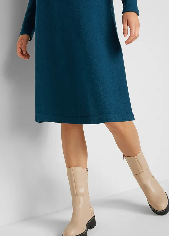 Robe pull en coton majoritaire, bonprix