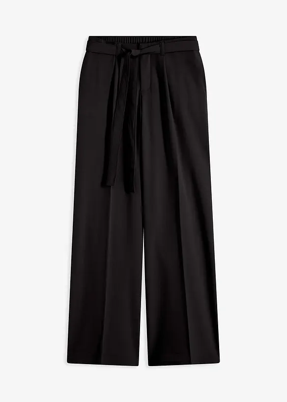 Pantalon à pinces en viscose mélangée, bonprix