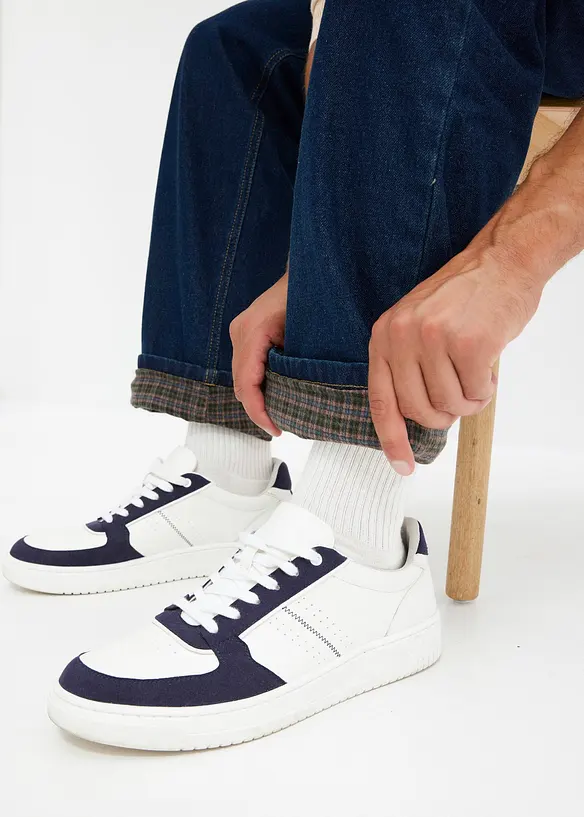 Jean droit, coupe classique, doublure chaude en flanelle, bonprix