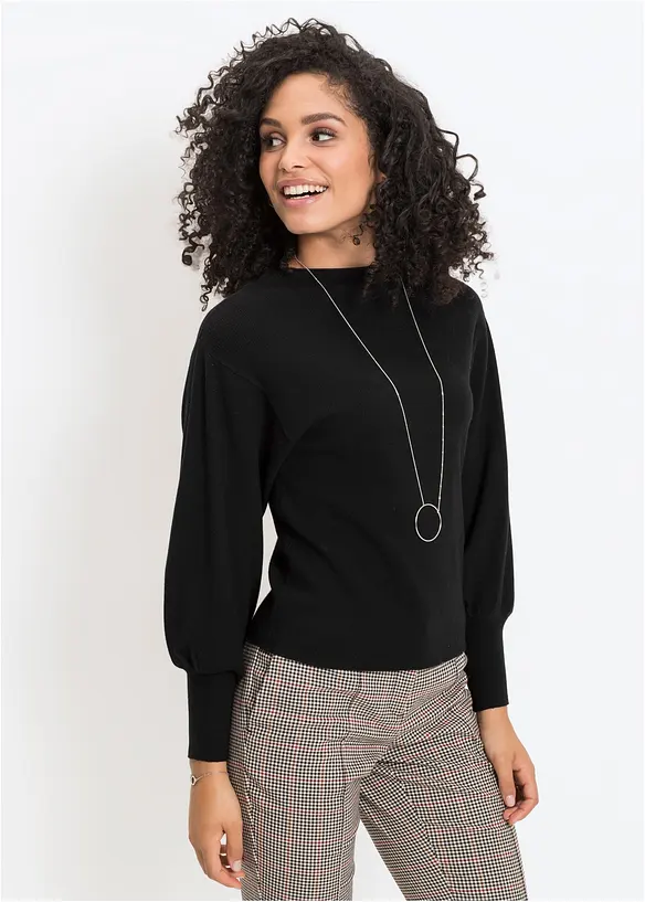 Pull oversize en viscose majoritaire, bonprix